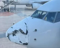 Penerbangan Garuda Pekanbaru-Jakarta Batal, Moncong Pesawat Rusak