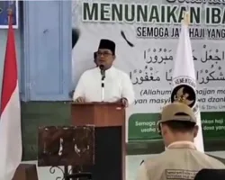 Sekdaprov Lepas 438 Jamaah Haji Riau Menuju Tanah Suci, Pemprov Titip Doa