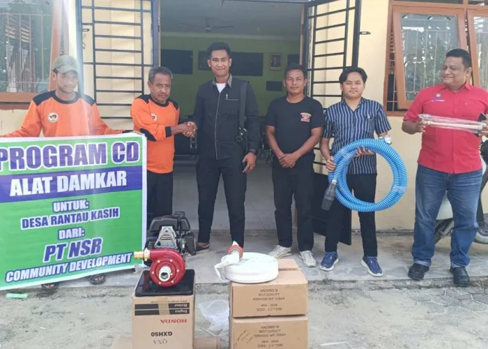PT NSR Gulirkan Bantuan Strategis di Kampar Kiri Hilir