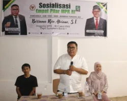 Perkuat Nilai Kebangsaan, Anggota DPR RI Rico Alviano Gelar Sosialisasi Empat Pilar di Sawahlunto
