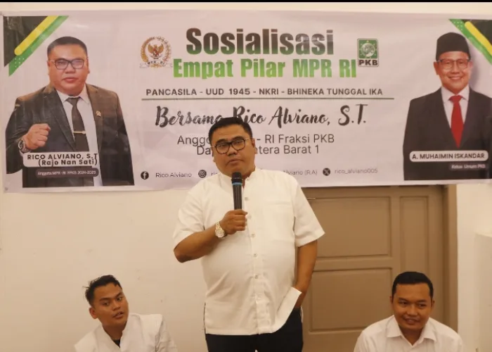 Rico Alviano Tegaskan Pentingnya Memahami Empat Pilar MPR RI, Ajak Warga Sawahlunto Perkuat Persatuan Bangsa