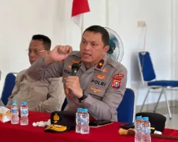 Pasca Aksi Ricuh, Wakapolda Riau Temui Warga Panipahan, Janji Tindak Tegas Bandar Narkoba