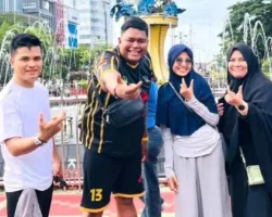 Prodi TI Universitas Abdurrab Turun ke CFD Pekanbaru, Kampanye Kuliah Digital Dibungkus Gaya Santai