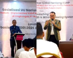 Sosialisasi KUHP Baru di Pekanbaru, BSP Zapin Wajibkan Karyawan Pahami Risiko Pidana Korporasi