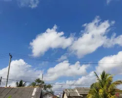 Cuaca Riau Hari Ini Cerah Berawan, BMKG Catat 8 Titik Panas di Riau