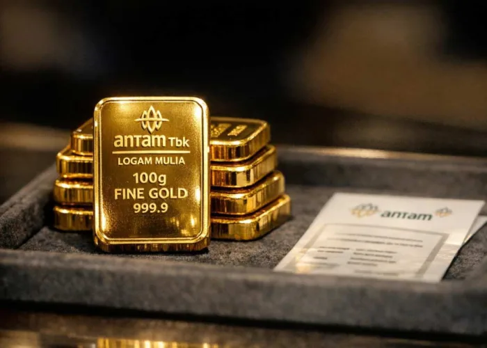 Harga Emas Antam Hari Ini di Pekanbaru Turun Tajam, Buyback Ikut Anjlok Rp37.000