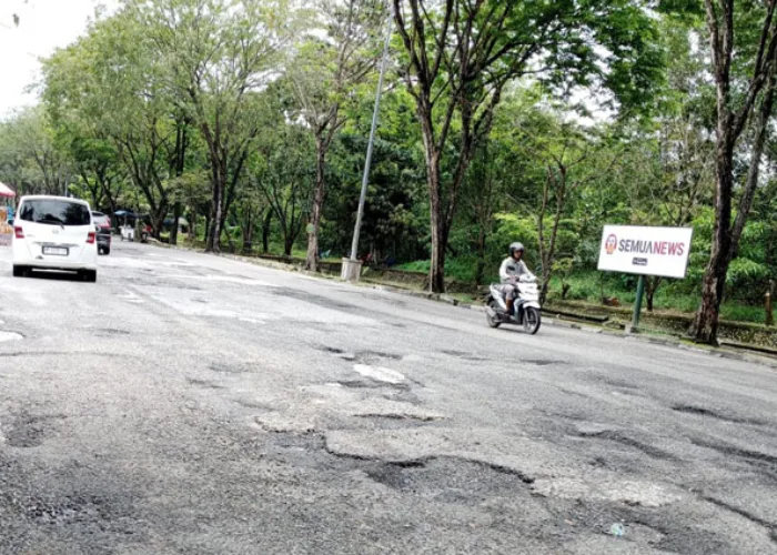 Jawab Keluhan Warga, Jalan Rusak di Pekanbaru hingga Perbatasan Rohil Ditambal