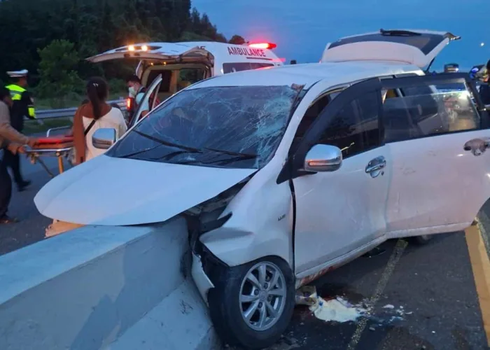 Kecelakaan Maut KM 14 Tol Pekanbaru-Dumai, Dua Penumpang Tewas