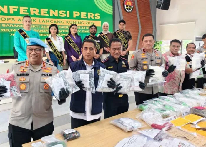 Operasi Antik 2026: Polda Riau Bongkar 435 Kasus Narkoba, Nilai Sitaan Rp34,8 Miliar