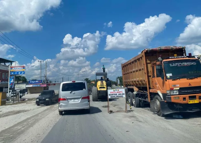 Perbaikan Jalan Pekanbaru-Padang, BPJN Riau Fokus Kejar Titik Rusak Sampai Perbatasan Sumbar