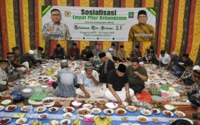 Rico Alviano Sosialisasikan Empat Pilar MPR RI di Tanah Datar, Tekankan Persatuan di Tengah Tantangan Zaman