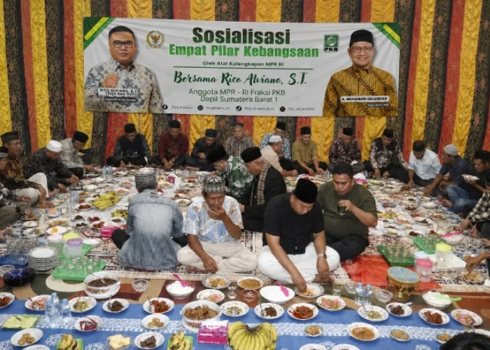 Rico Alviano Sosialisasikan Empat Pilar MPR RI di Tanah Datar, Tekankan Persatuan di Tengah Tantangan Zaman