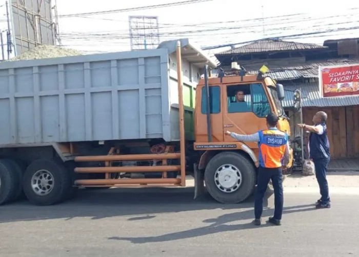 Gencarkan Razia Truk ODOL Pekanbaru, Dishub Tindak Tegas Pengemudi Bandel
