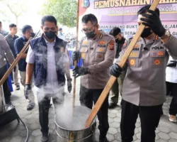 Polda Riau Sita 1,2 Ton Narkoba dalam 16 Bulan, Ribuan Tersangka Ditangkap