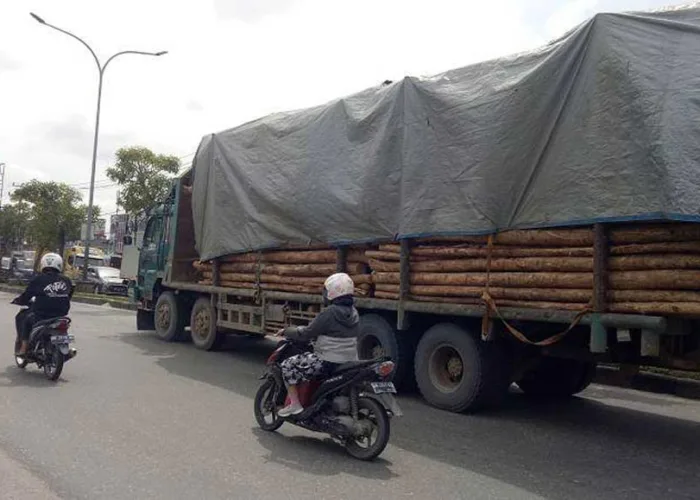 Truk Tonase Besar Masih Nekat Masuk Siang Hari Pekanbaru, Dishub Siapkan Razia Gabungan
