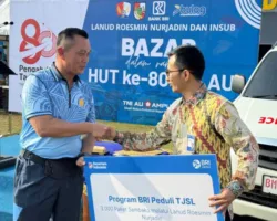 BRI Serahkan Ambulans dan 3.000 Paket Sembako Sempena HUT ke-80 TNI AU
