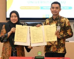 BRI Bangun Area Parkir di UNRI, Jalankan Program Peduli Pendidikan di Kampus