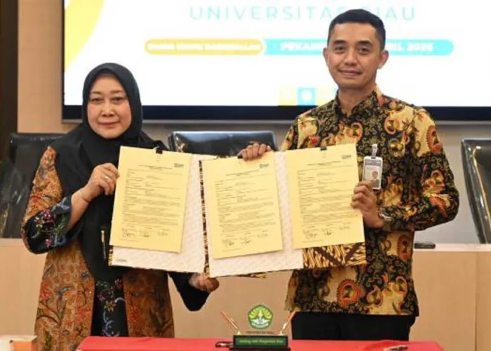BRI Bangun Area Parkir di UNRI, Jalankan Program Peduli Pendidikan di Kampus