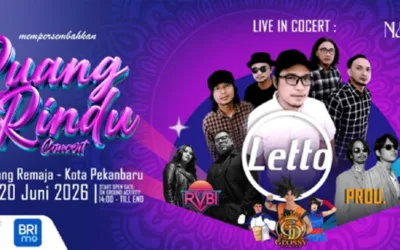 BRImoment Hadirkan Keseruan Ruang Rindu Live in Concert Letto, Tiket Bisa Dibeli Lewat BRImo