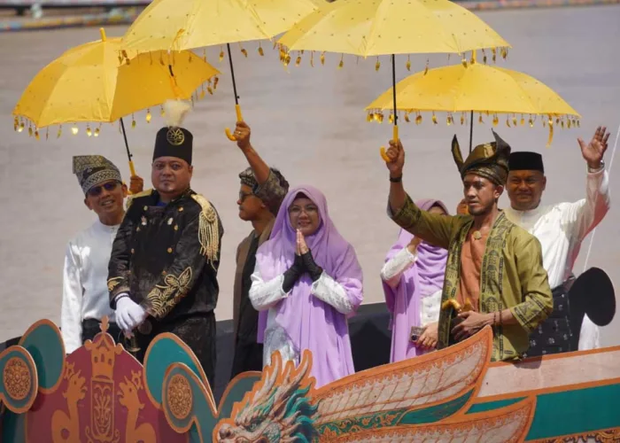 Kapal Harimau Buas Siak Jadi Sorotan di MTQ Riau, Angkat Spirit Al Qur’an dan Perjuangan Kesultanan