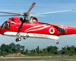 Jaga Langit Riau Tetap Biru, BNPB Tambah Armada Pemadam Kebakaran Udara