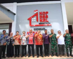 Koperasi Merah Putih di Riau Baru 58 Persen, 800 Gerai Masih Terkendala Lahan
