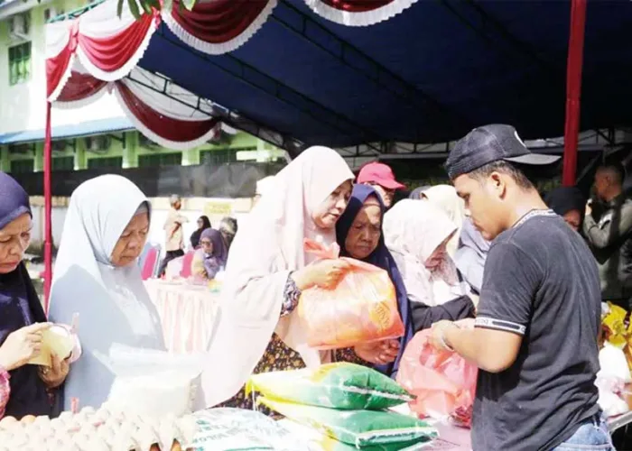 Operasi Pasar Murah Rohul Digencarkan, Pemprov Riau Jaga Stok dan Tekan Harga Bahan Pokok