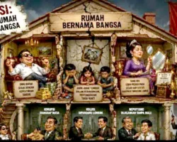 Rumah Bernama Bangsa Itu Kini Retak