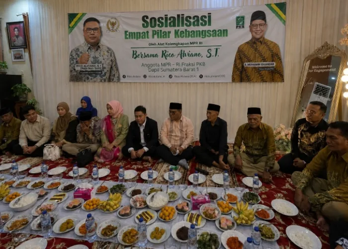 Rico Alviano Gaungkan Empat Pilar Kebangsaan di Padang, Ajak Generasi Muda Perkuat Persatuan Bangsa