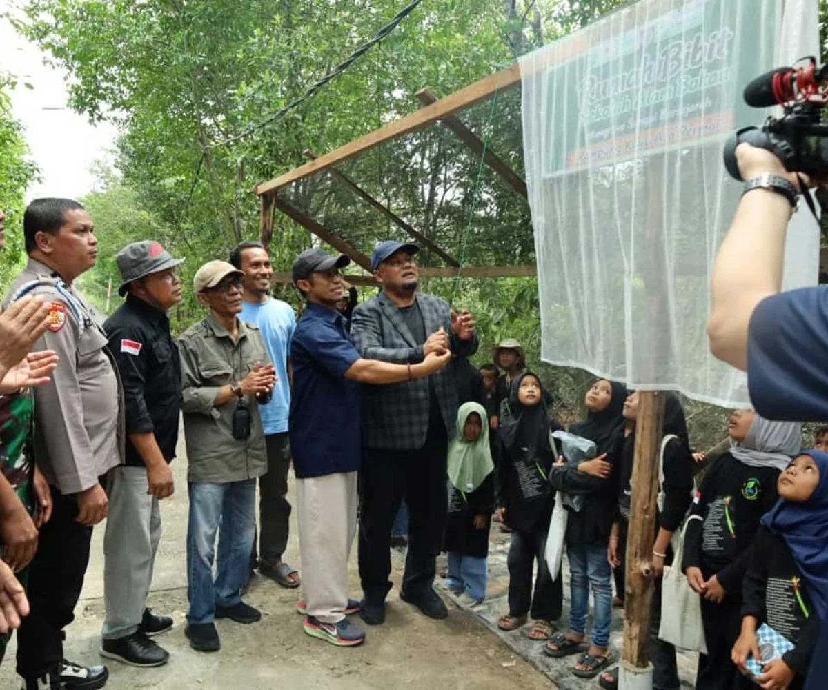 Sekolah Alam Mangrove Siak, Bina 40 Pelajar Jadi Benteng Iklim Pesisir