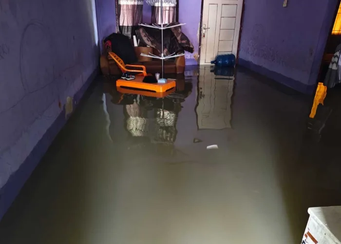 Pelalawan Terendam Banjir, Selama Ini Perumahan PGRI Aman Kini Terendam