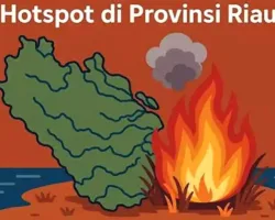 Riau Masih Sisakan 1 Hotspot, BMKG Tetap Ingatkan Potensi Cuaca Ekstrem