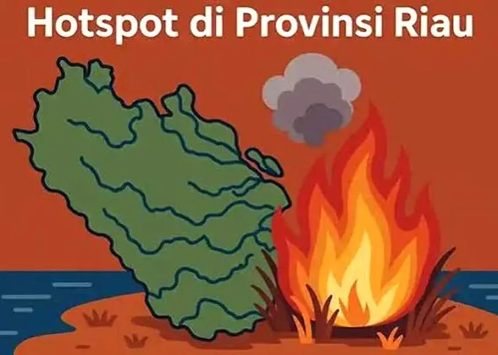 Riau Masih Sisakan 1 Hotspot, BMKG Tetap Ingatkan Potensi Cuaca Ekstrem