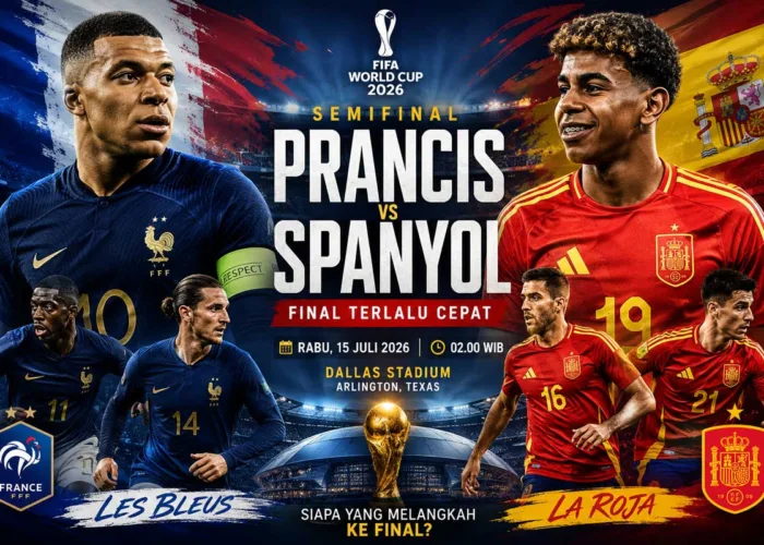 Prancis vs Spanyol, Adu Tajam Mbappe dan Yamal Berebut Tiket Final