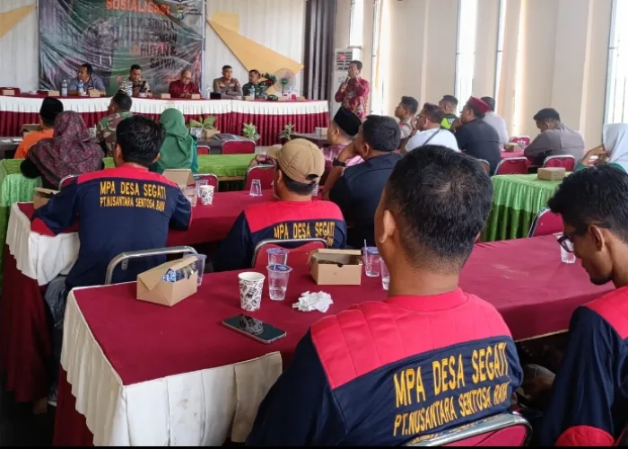 Sinergitas PT NWR, Kepolisian dan Masyarakat Langgam Tanggulangi Karhutla dan Edukasi Satwa Liar