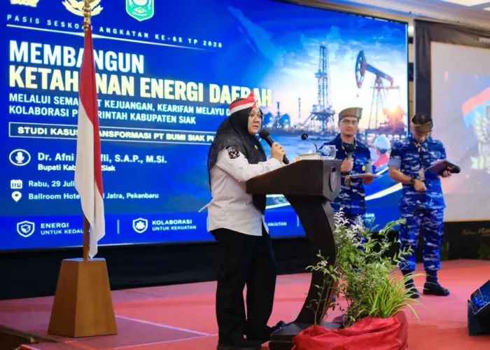 Bupati Siak: Riau Jantung Ketahanan Energi Nasional, Setiap Gangguan Berdampak ke Indonesia