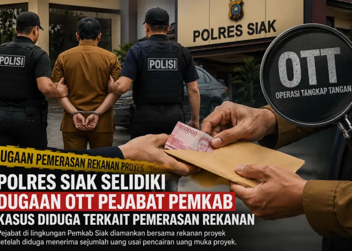 Polres Siak Dalami Dugaan OTT Kadishub Siak, Publik Tunggu Penjelasan Resmi
