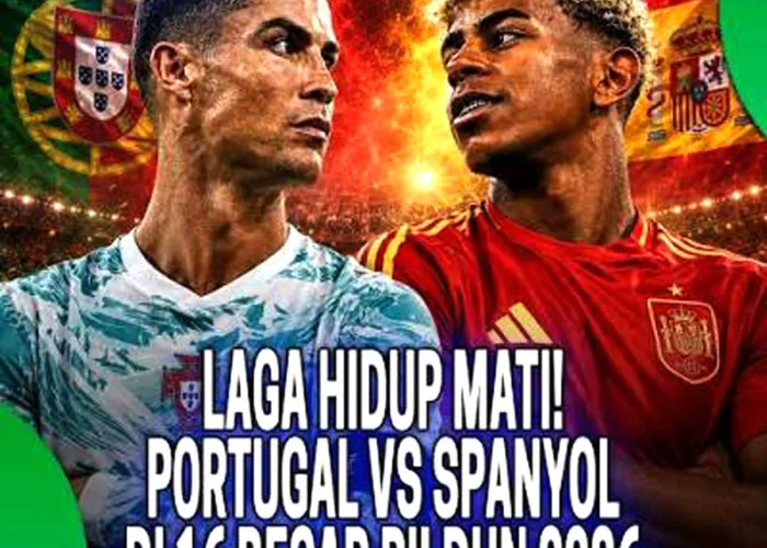 Portugal vs Spanyol, Adu Gengsi Dua Raksasa Eropa