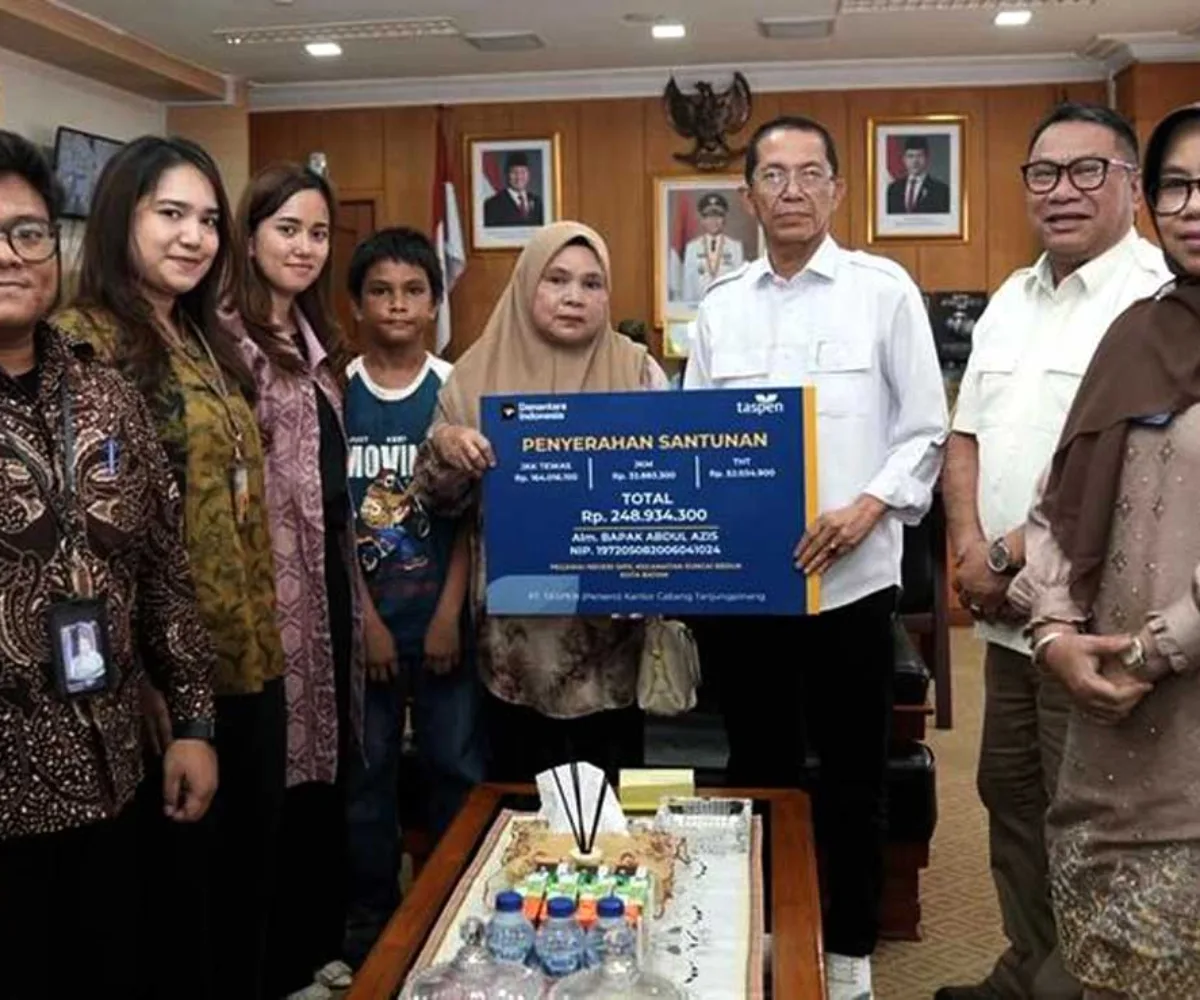 TASPEN Salurkan Rp1,08 Miliar untuk Ahli Waris ASN Kepri, Ini Rinciannya