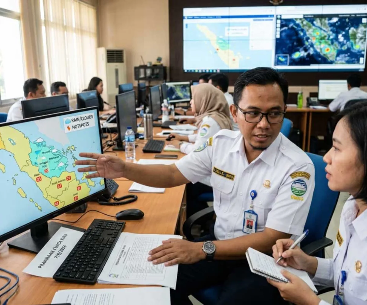 Hotspot di Riau Mereda, Indragiri Hulu Masih Jadi Wilayah dengan Titik Panas Terbanyak
