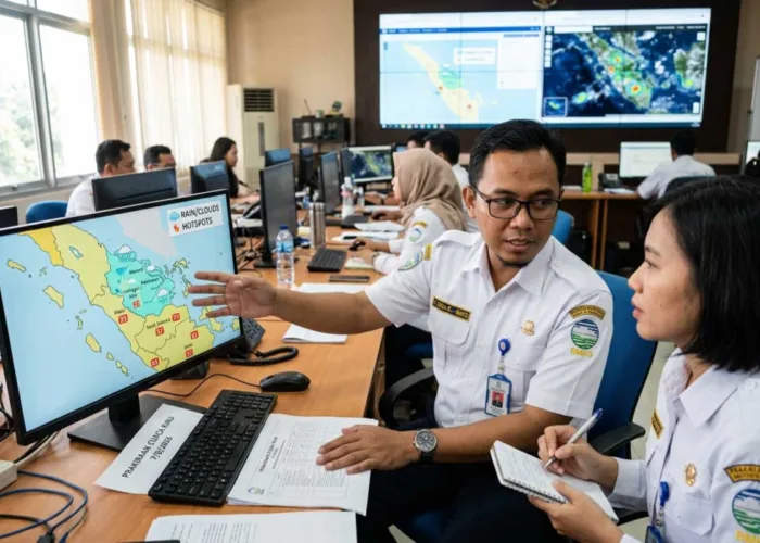Hotspot di Riau Mereda, Indragiri Hulu Masih Jadi Wilayah dengan Titik Panas Terbanyak