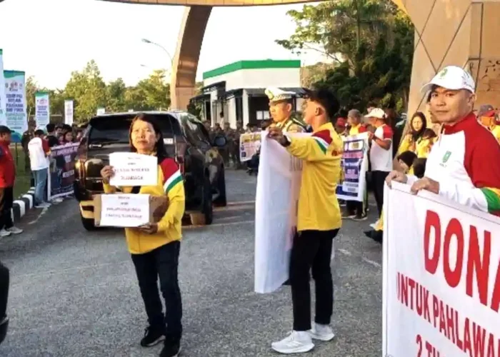 Dua Tahun Menunggu, Atlet Riau Gelar Aksi Tuntut Pelunasan Bonus PON 2024