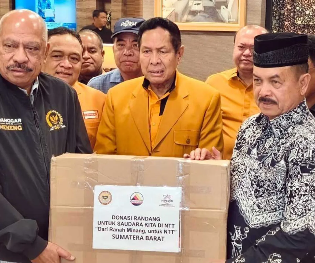 Dari Ranah Minang Untuk NTT, Kirim 3,6 Ton Rendang Bagi Korban Gempa