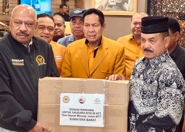 Dari Ranah Minang Untuk NTT, Kirim 3,6 Ton Rendang Bagi Korban Gempa