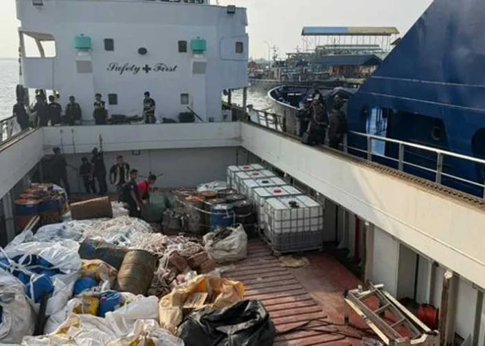 2,6 Ton Narkoba Cair Disita di Perairan Karimun, Riau Perlu Waspadai Jalur Laut