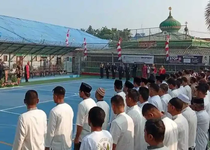 HUT ke-81 RI: 7 Warga Binaan Lapas Pekanbaru Bebas, 1.608 Orang Dapat Pengurangan Hukuman