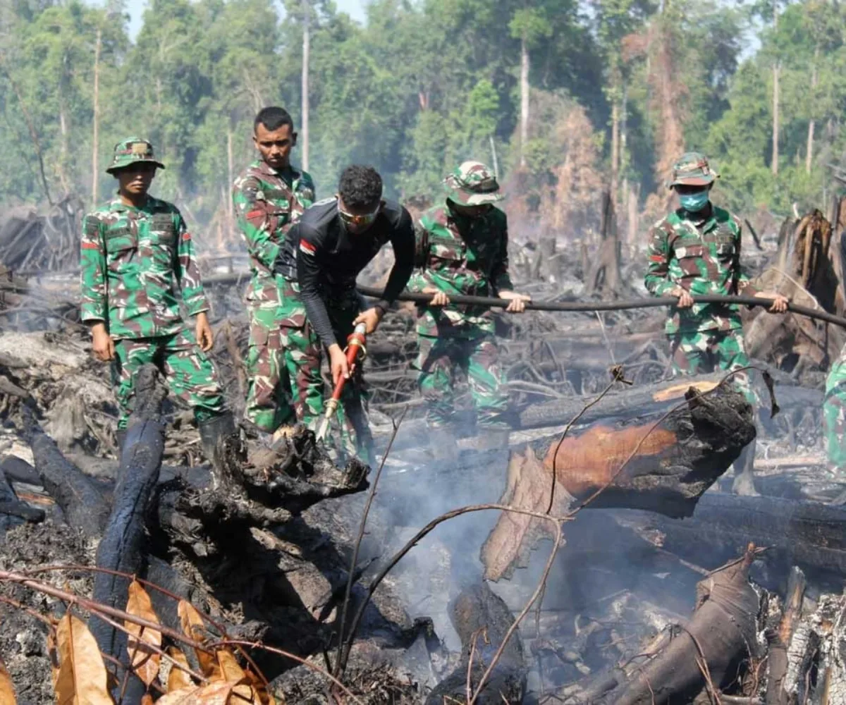 Kodam XIX/Tuanku Tambusai Siagakan 2.460 Personel Hadapi Karhutla Riau