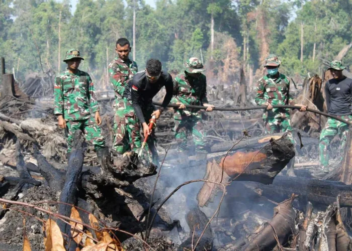 Kodam XIX/Tuanku Tambusai Siagakan 2.460 Personel Hadapi Karhutla Riau