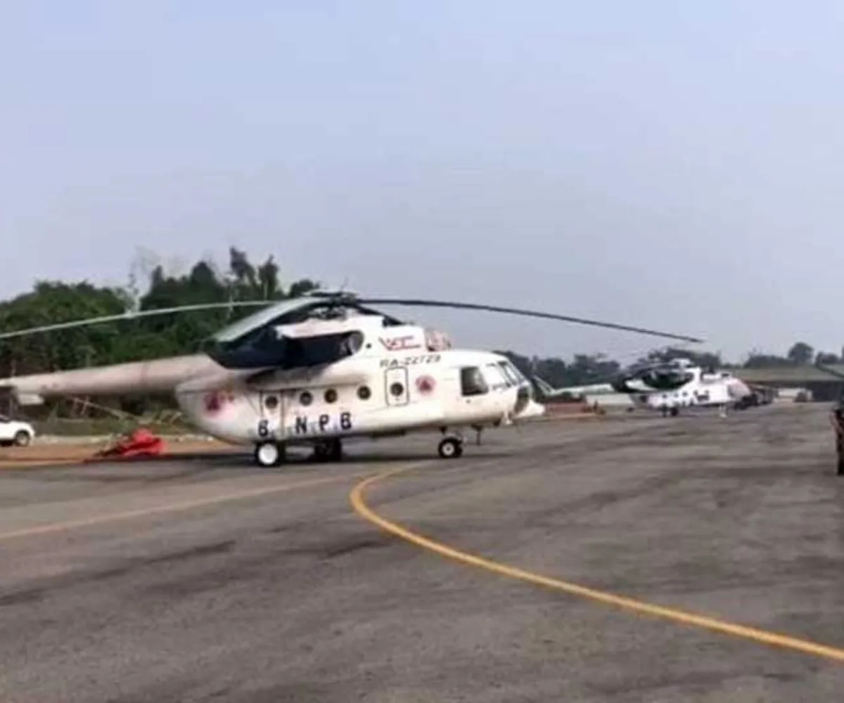 Padamkan Karhutla Pelalawan, Empat Helikopter Water Bombing Guyurkan 50,4 Juta Liter Air