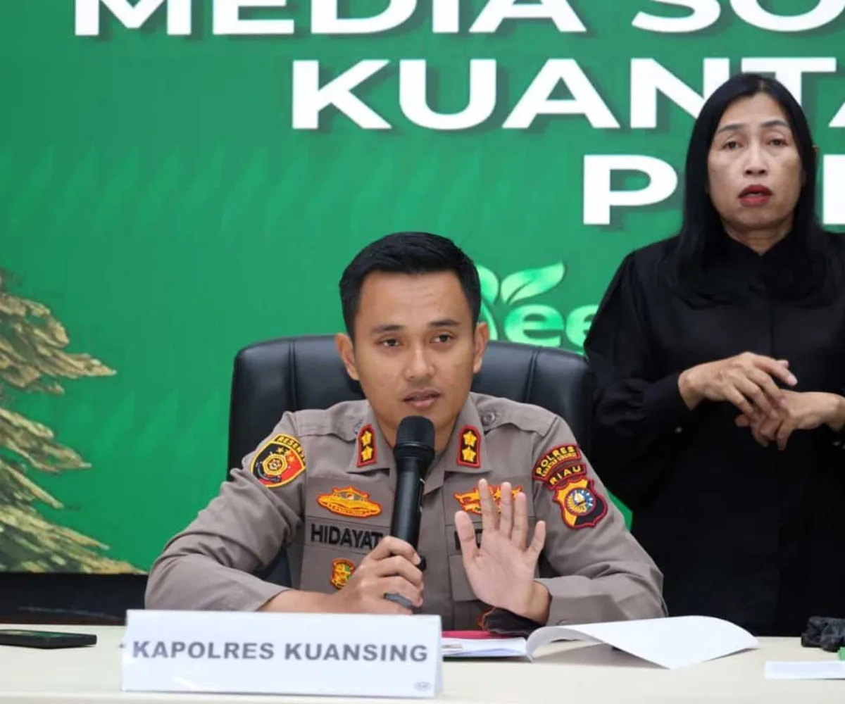 Polda Sitanggang Tersangka UU ITE Dijemput dari Samosir ke Kuansing, Masyarakat Jangan Terprovokasi